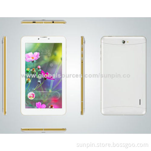 Wholesale price OEM manufacturer start-up screen and package 7 inch tablet PC dual sim card slot